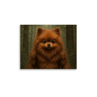 Pomsqautch poster art- PNW Creatures Collectionm