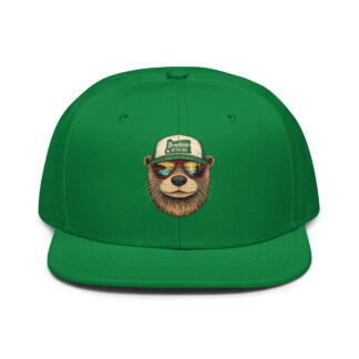 Otterly Green Snapback Hat - Free Shipping