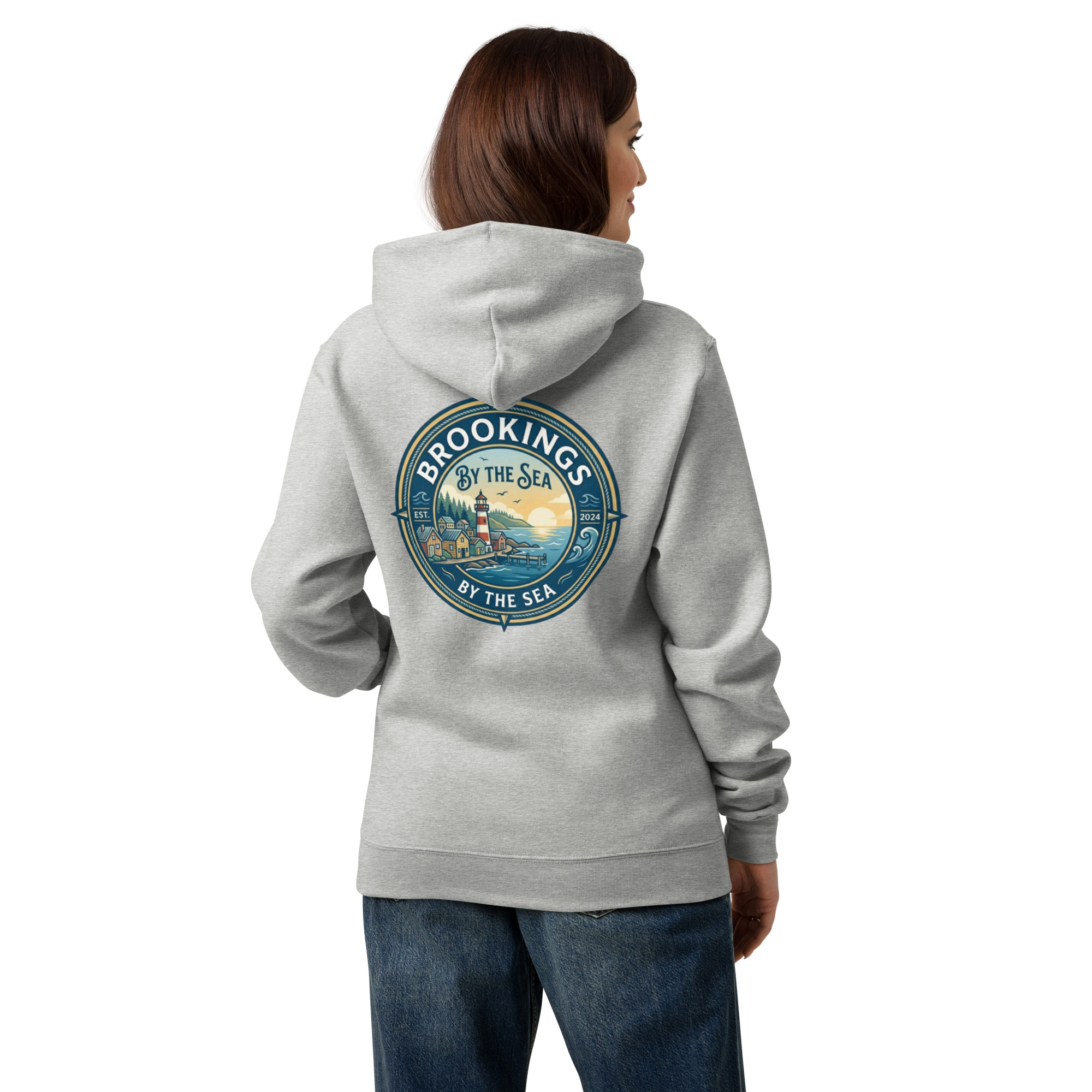 Brookings By The Sea Hoodie - Image 3