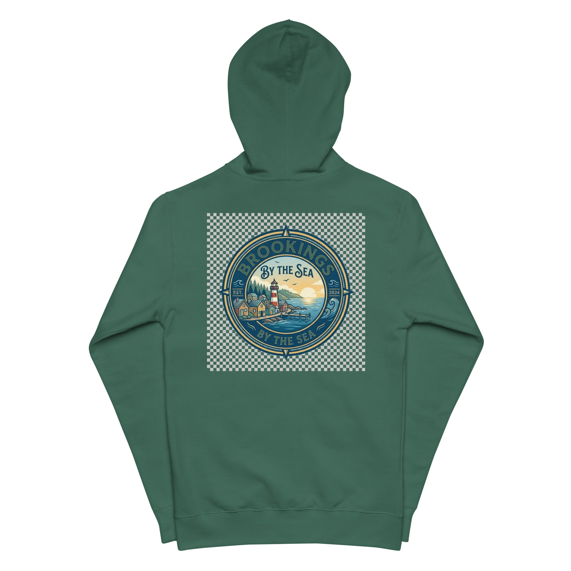 Brookings By The Sea Zip-Up Sweatshirt - Image 2