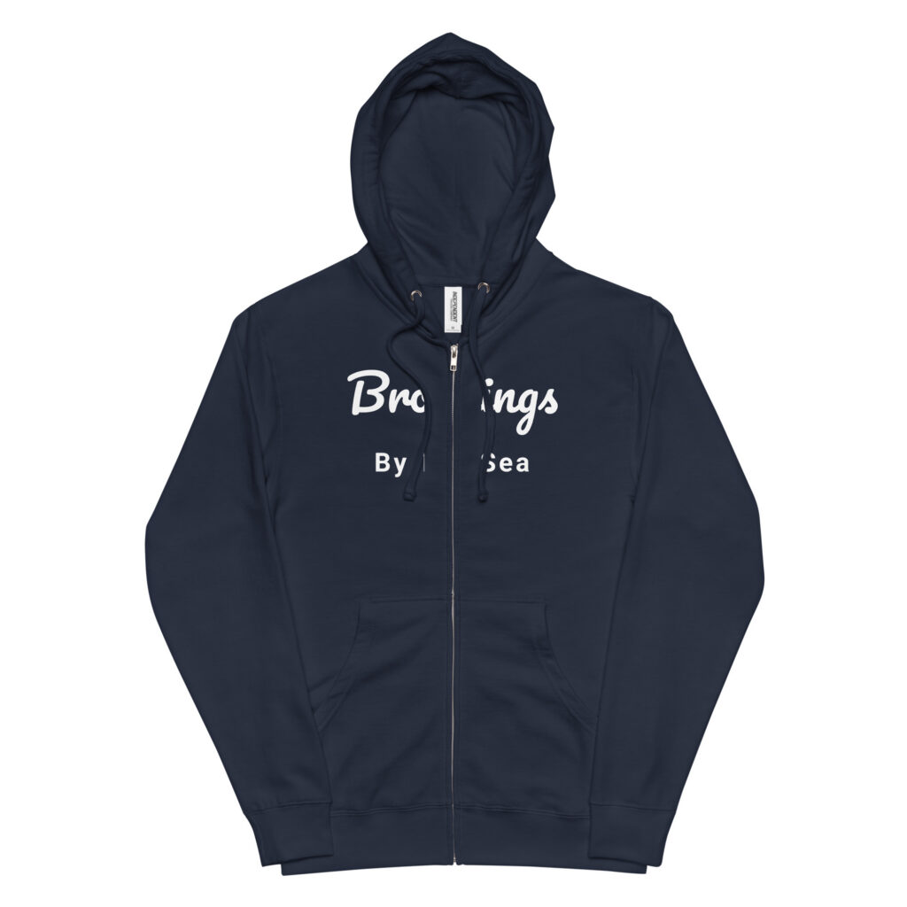Brookings By The Sea Zip-Up Sweatshirt